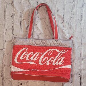 Coca-Cola red and silver tote bag #CocaCola
